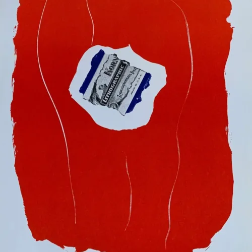 Robert Motherwell Lithograph Tricolor XXe Siele 1973