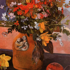 Paul Gauguin Still life with flowers Giclee Ltd Edition