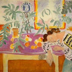 Matisse Still life with sleeping woman