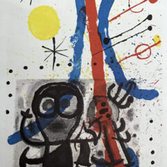 Joan Miro Lithograph DM02151 Derriere le Miroir 1965