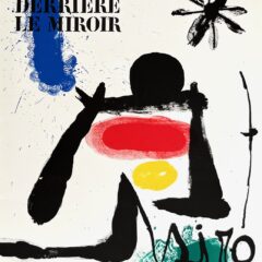 Miro Original Lithograph DM01C139 Derriere le Miroir 1963