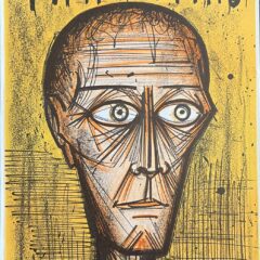 Bernard Buffet Fantomas Original Lithograph 1968