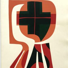 Ronald King screenprint Hoost 1967