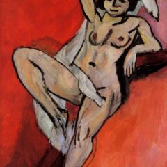 Matisse Nude with a white scarf L.E numbered giclee