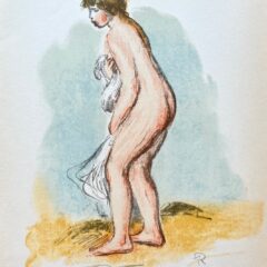 Pierre-Auguste Renoir Lithograph 3 Beigneuse Debout