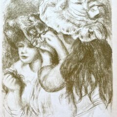 Pierre-Auguste Renoir Lithograph 4 Le Chapeau Epingle -1 color