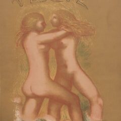 Aristide Maillol Lithograph Cover Verve 1939