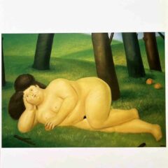 Fernando Botero 29 Reclining Woman 1983