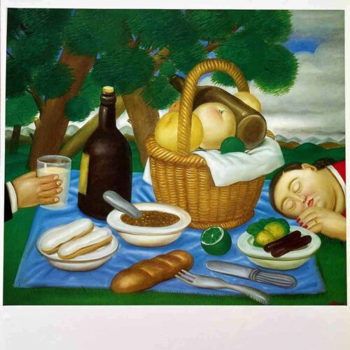 Fernando Botero 32 The Picnic 1983