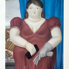 Fernando Botero 36 Woman in Front of the Window