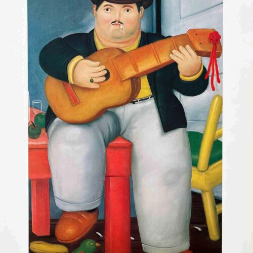 Fernando Botero 25 Guitarist 1983