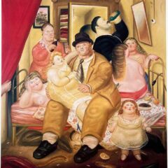 Fernando Botero 27 House of The Arias Sisters 1983