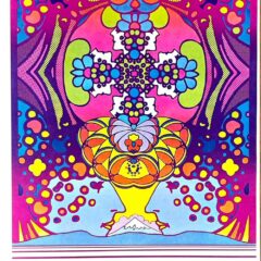 Peter Max Pop Art Poster 16 2000 Lights Years 1970