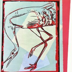 Andy Warhol Whooping Crane 1986 Vanishing Animals