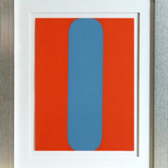 1964 Ellsworth Kelly Original Lithograph Derriere le Miroir DM03149 framed