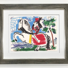 1961 Picasso Toros y Toreros 10 dated 10/3/59 framed