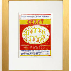 Pablo Picasso Framed Ceret Lithograph 92 Art in posters 1959