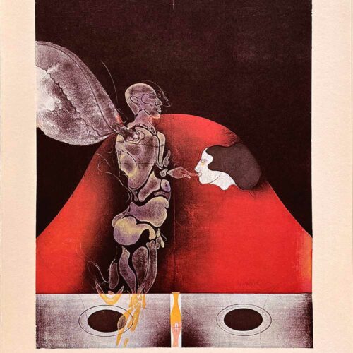 Paul Wunderlich 19 L'Ange a L'index