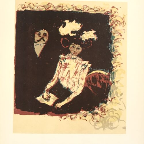 Pierre Bonnard Lithograph 140 Le Couple 1952