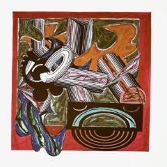 Frank Stella 3 Then came a dog and bit the cat 1985