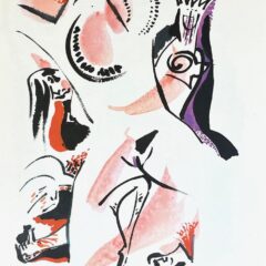 1970 Andre Masson Print Aurelia 8