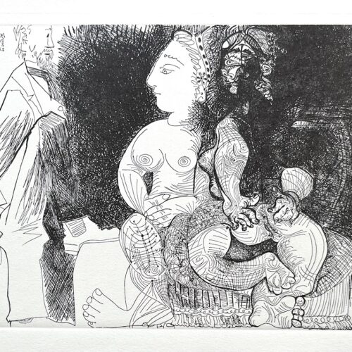 Picasso Gravure 1984 Les onze mille verges 1