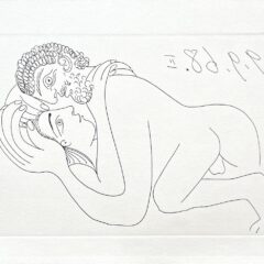 Picasso Gravure Apollinaire Les onze mille verges 9