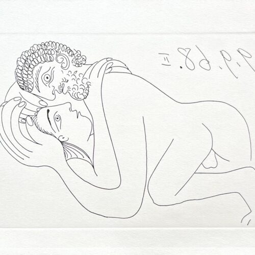 Picasso Gravure Apollinaire Les onze mille verges 9