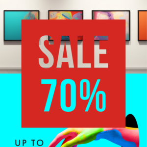 Sale up to 70% off on selected Arts