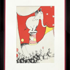 Framed print for Dr Seuss