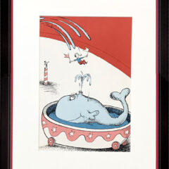 Framed print for Dr Seuss