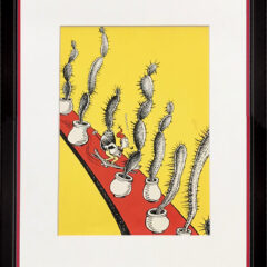 Framed print for Dr Seuss