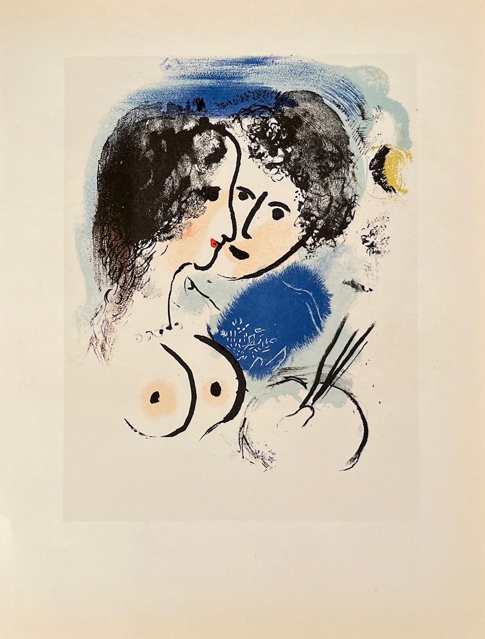 Moises 1960 from Catalog Marc Chagall Lithographs