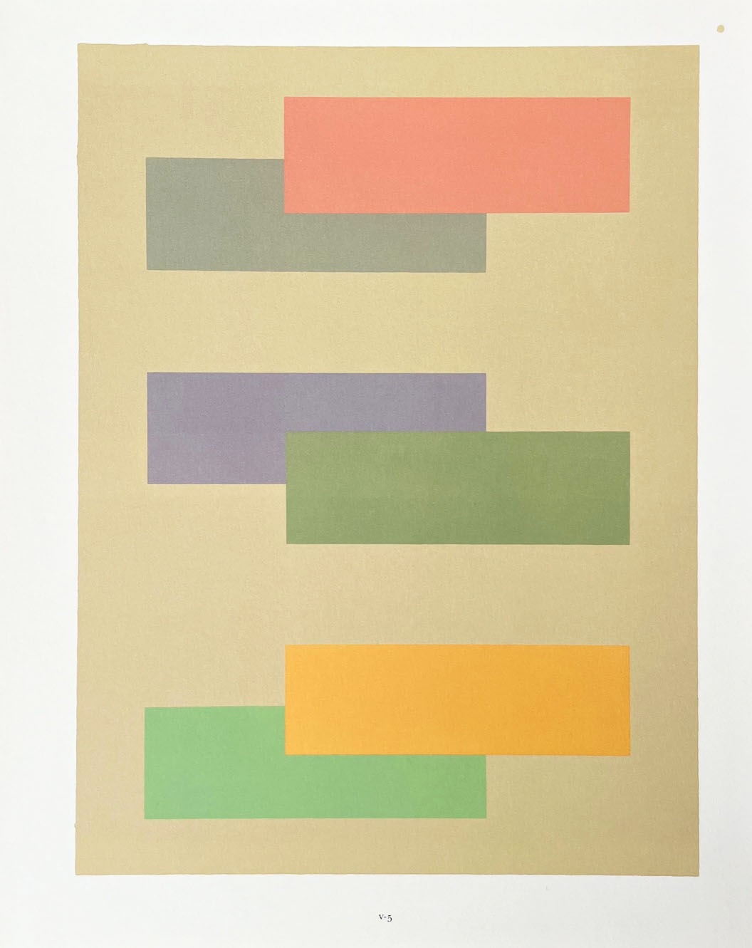 2009 Josef Albers The Interaction of Color Plate V-5