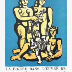 Fernand Leger La Figure dans l'oeuvres 15 Lithograph A Meme la pierre 1982