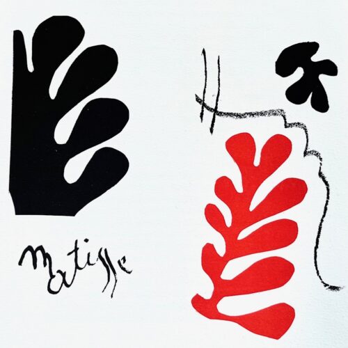 Henri Matisse Cahier 5 lithograph Decor A Meme la Pierre 1982