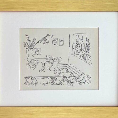 Matisse Lithograph 31 Dessins Atelier framed1968