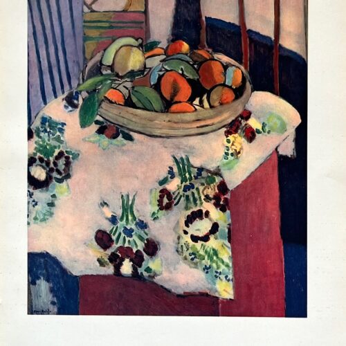 Henri Matisse Engraving 5 Still life with oranges 1948