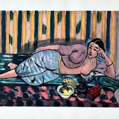 Henri Matisse Engraving 11 Odalisque little red coffer 1948