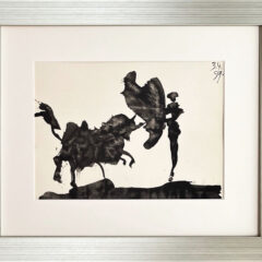 PP166SSQ-Pablo Picasso Toros y Toreros 2 framed