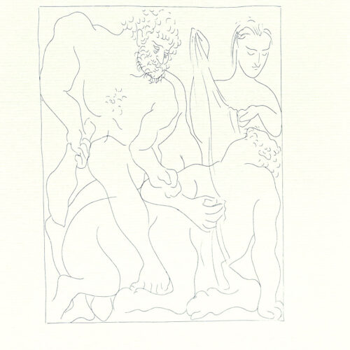 Picasso Metamorphoses Hercules Kills the Centaur Nessus