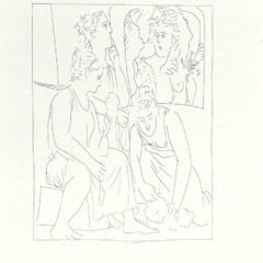 Picasso Metamorphoses Minyas’ Daughters Refuse to Recognize the God Bacchus