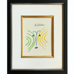 PP561FBG-Picasso Lithograph 97 The Pythia 1968 framed