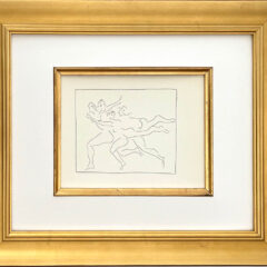 Picasso Metamorphoses 24 Four women in flight framed