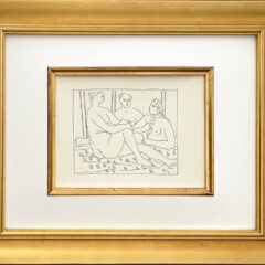 Picasso Metamorphoses 26 Three female nude framed