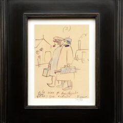 Pablo Picasso Trip To Paris 2 Framed