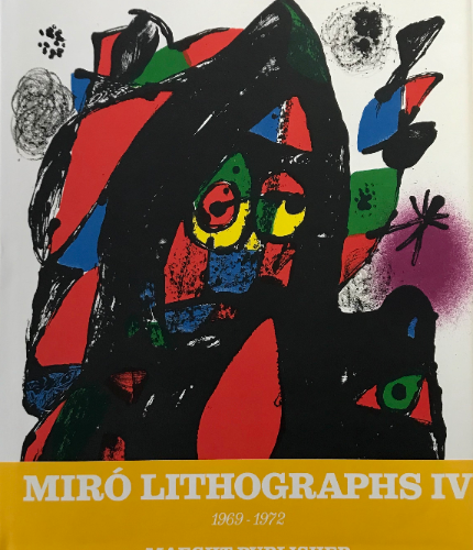 Miro Lithographs vol 4 Contains 6 Original Lithographs 1981