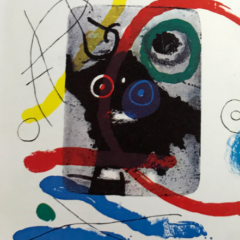 Joan Miro, Original Lithograph, DM11151, Derriere le Miroir 1970