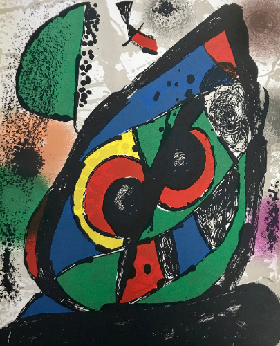 Joan Miro, original Lithograph vol 4-1, Mourlot 1981