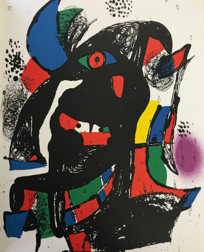 Joan Miro, original Lithograph vol 4-2, Mourlot 1981